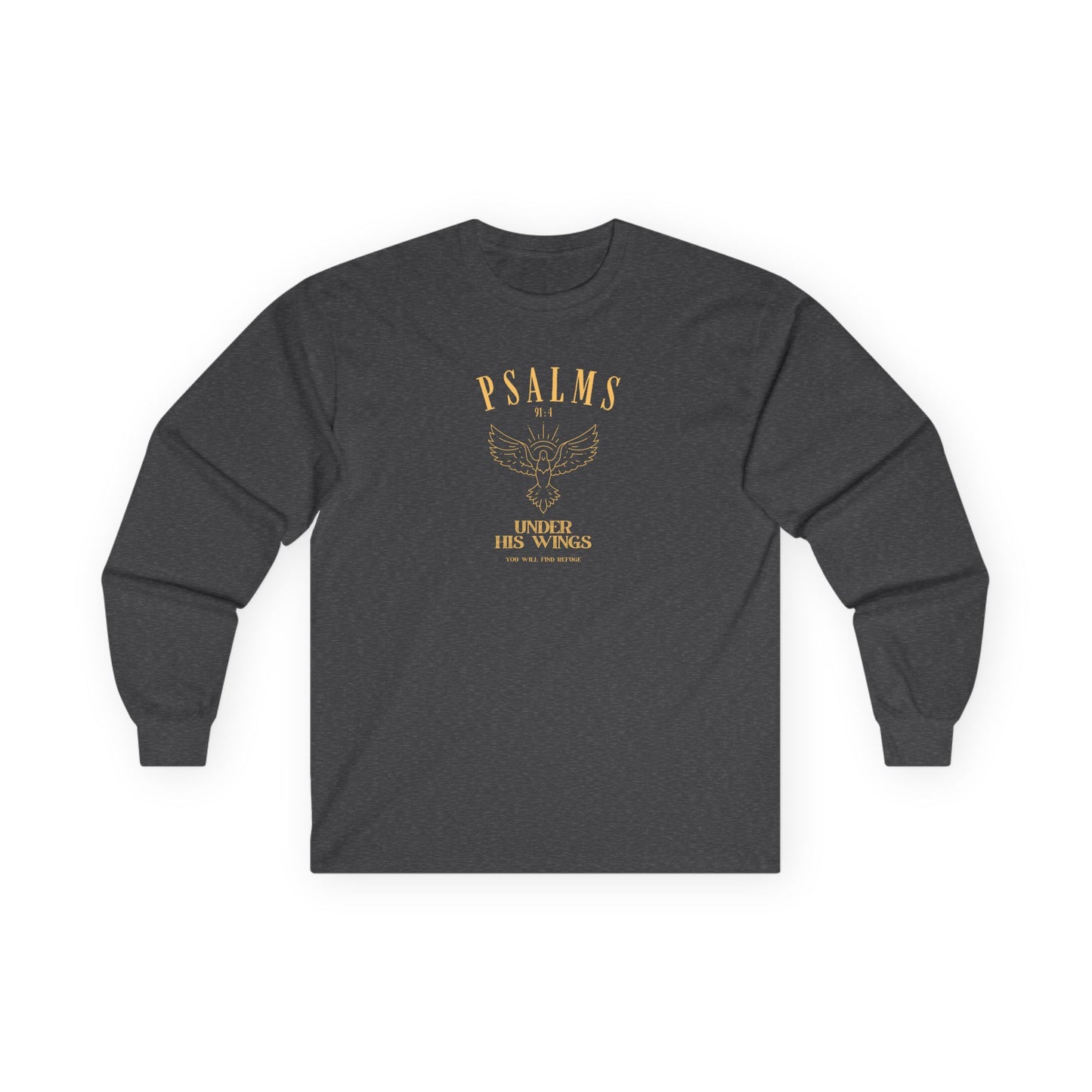 Under His Wings Long Sleeve tee