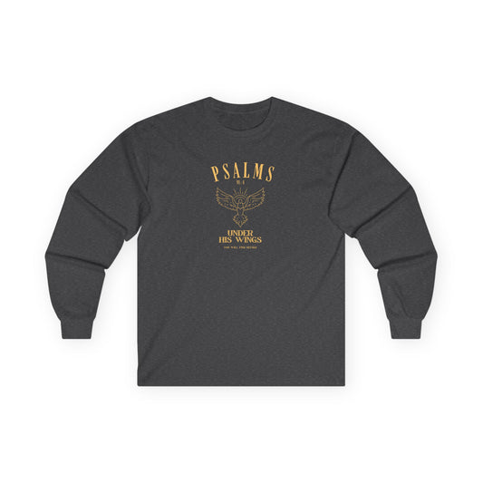 Under His Wings Long Sleeve tee
