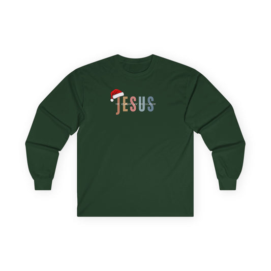Christmas Jesus Long Sleeve Tee